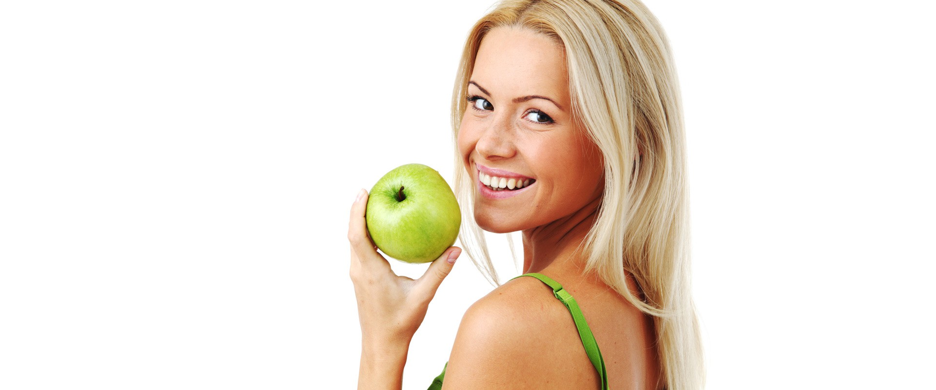 Für ein strahlendes lächeln